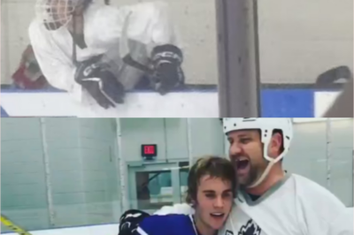 Fans are concerned about Justin Bieber’s strange actions at a hockey game – what’s going on with the celebrity’s behavior on the ice?