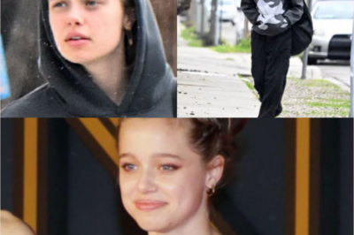 Shiloh, Angelina Jolie’s daughter, sent fans into a frenzy with her edgy earrings – Is she following in her mother’s footsteps, or being pushed into stardom?