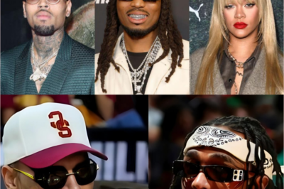 Rihanna’s Secret Gay App EXPOSED as Chris Brown SABOTAGES Quavo’s Concert—You Won’t Believe What Happened!